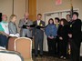 Left to Right: Tim Edwards, new member Lindsey Harter, John Spare, Mark Shepard, new member Patty Miskell, Karen Sprentall, new member Carol Zimmerman, new member Paul Miller, and Tricia Cary.